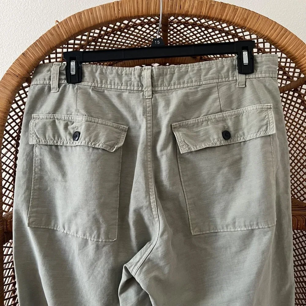 Everlane Men's Light Green Sea Glass The Utility Pants Size 35